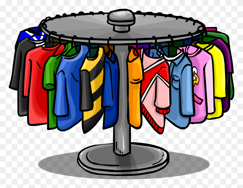 2411x1831 Clothes Rack Club Penguin Wiki Fandom Powered - Boardwalk Clipart