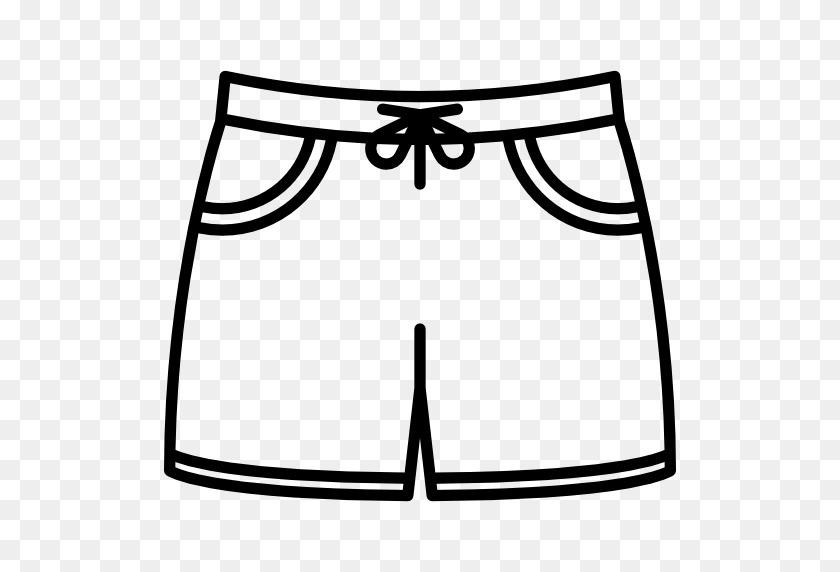 512x512 Clothing, Shorts, Fashion, Garment, Pants, Clothes, Trousers Icon - Pants Clipart