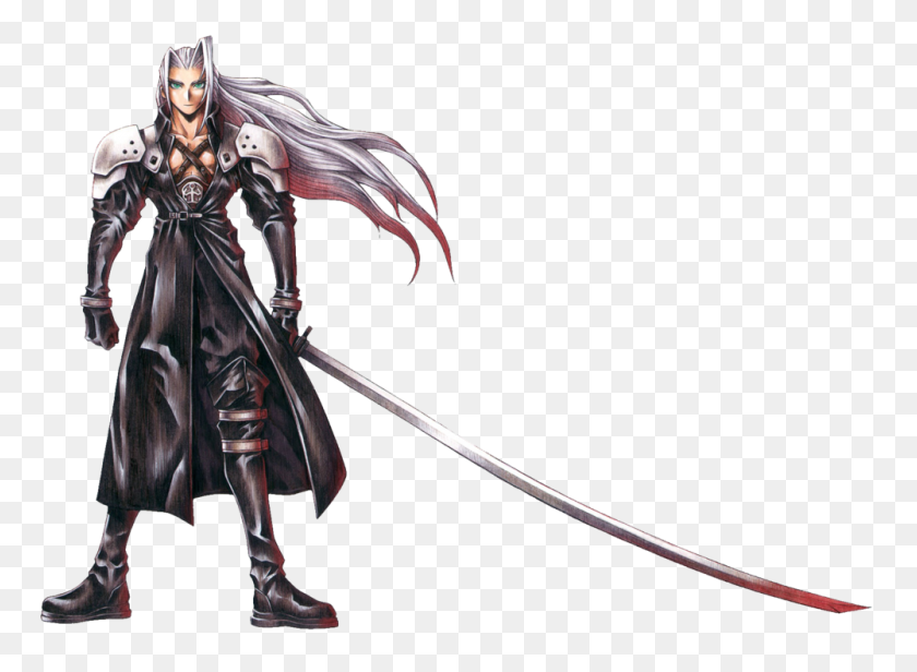 1000x714 Cloud And Sephiroth In Final Fantasy Vii Lgbtq Video Game Archive - Final Fantasy PNG