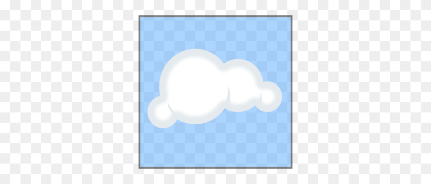 300x300 Cloud Blue Background Clip Art - Clouds Background Clipart