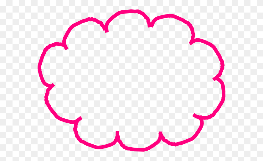 600x453 Cloud Bubble Clip Art - Cloud Clipart PNG