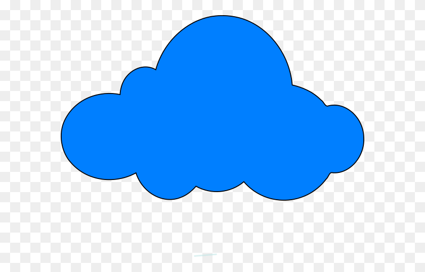 600x478 Cloud Clip Art - Blue Sky With Clouds Clipart