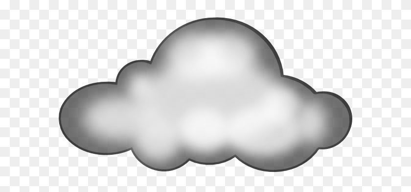 600x332 Cloud Clip Art - Grey Clouds Clipart