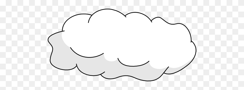 512x251 Cloud Clipart - Dust Cloud Clipart