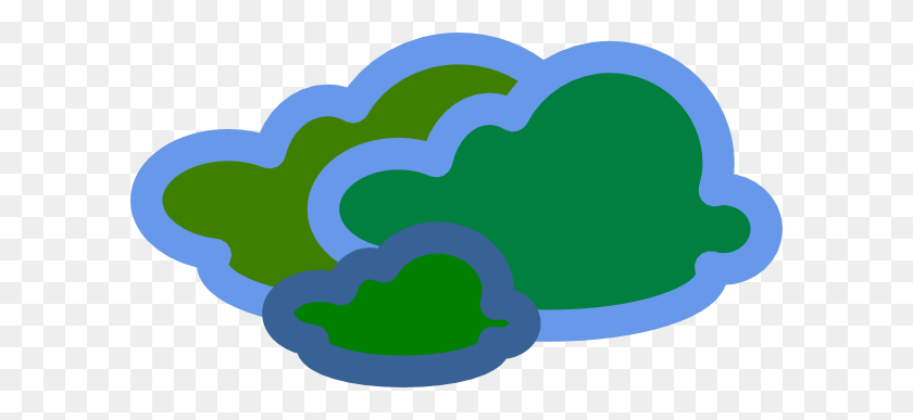 600x327 Cloud Clipart Gas Cloud - Clouds Clipart Transparent