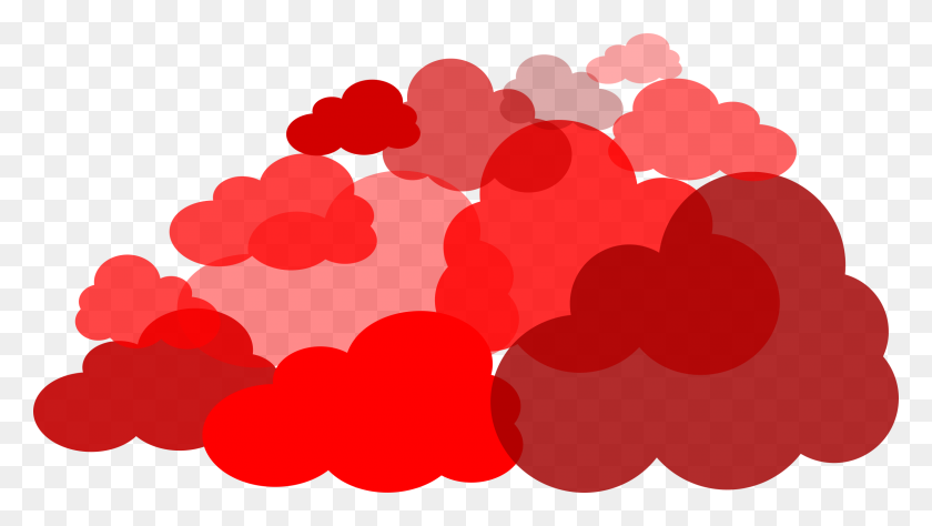 2400x1275 Cloud Clipart Red - Registrarse Clipart