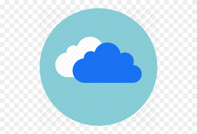 512x512 Cloud, Clouds, Cloudy, Rain, Sky, Weather Icon - Cloudy Sky PNG