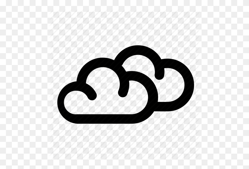 512x512 Cloud, Cloudy, Denseclouds, Sky, Weather Icon - Cloudy Sky PNG