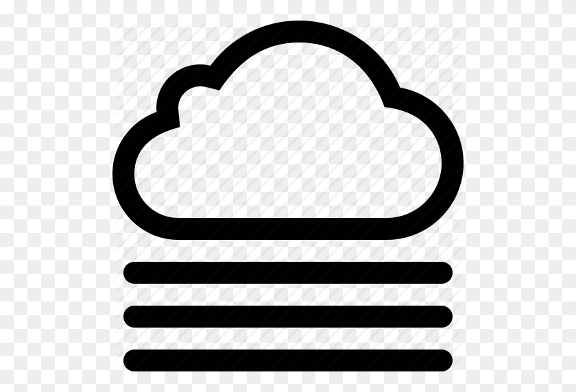 512x512 Cloud, Cloudy, Dust, Fog, Foggy, Haze, Mist, Weather Icon - Mist PNG