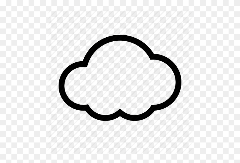 512x512 Cloud, Cloudy, Gray, Grey, Overcast, Upload Icon - Cloud Icon PNG