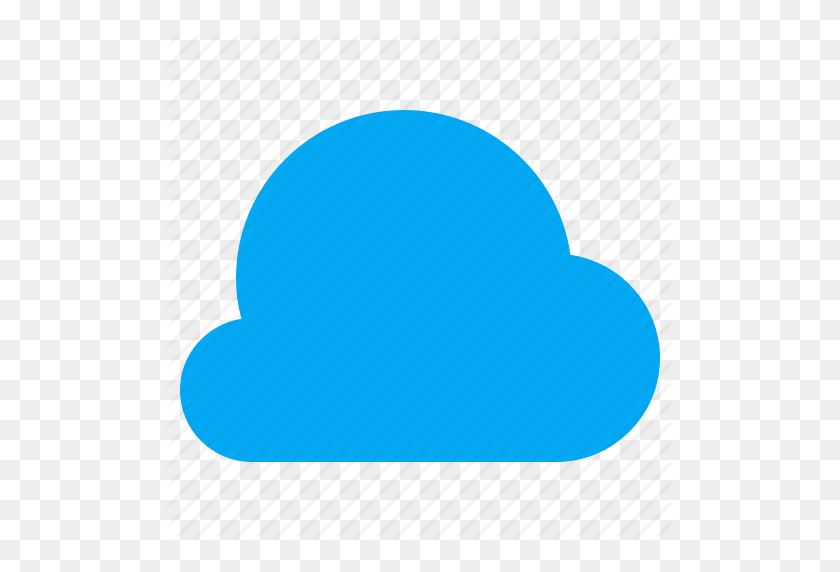 512x512 Cloud, Cloudy, Sky, Weather Icon - Cloudy Sky PNG