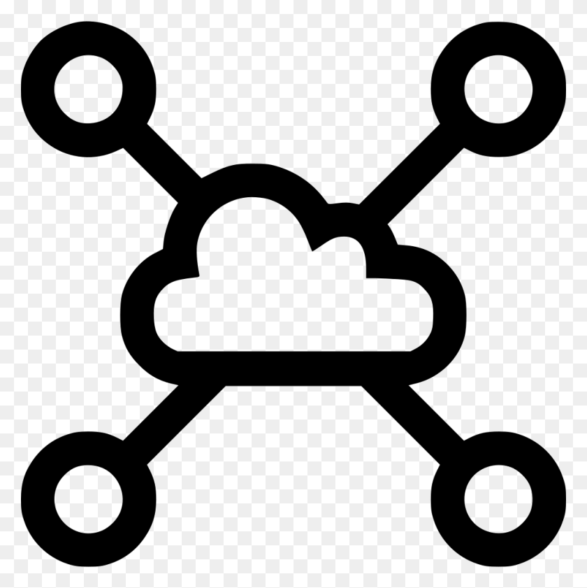 980x982 Conexión En La Nube Conectar El Servidor De Datos De Internet Icono Png Gratis - Icono Conectar Png