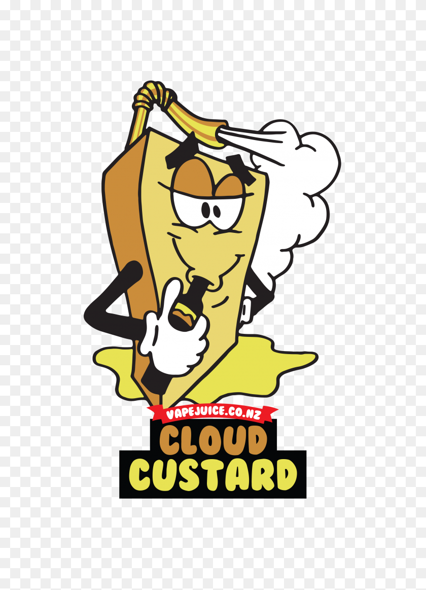2480x3507 Cloud Custard Premium Vape Juice - Vape Cloud Clipart