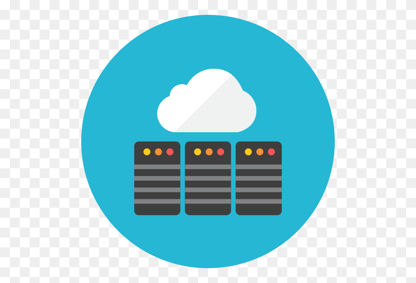 512x512 Cloud, Database Icon - Database Icon PNG