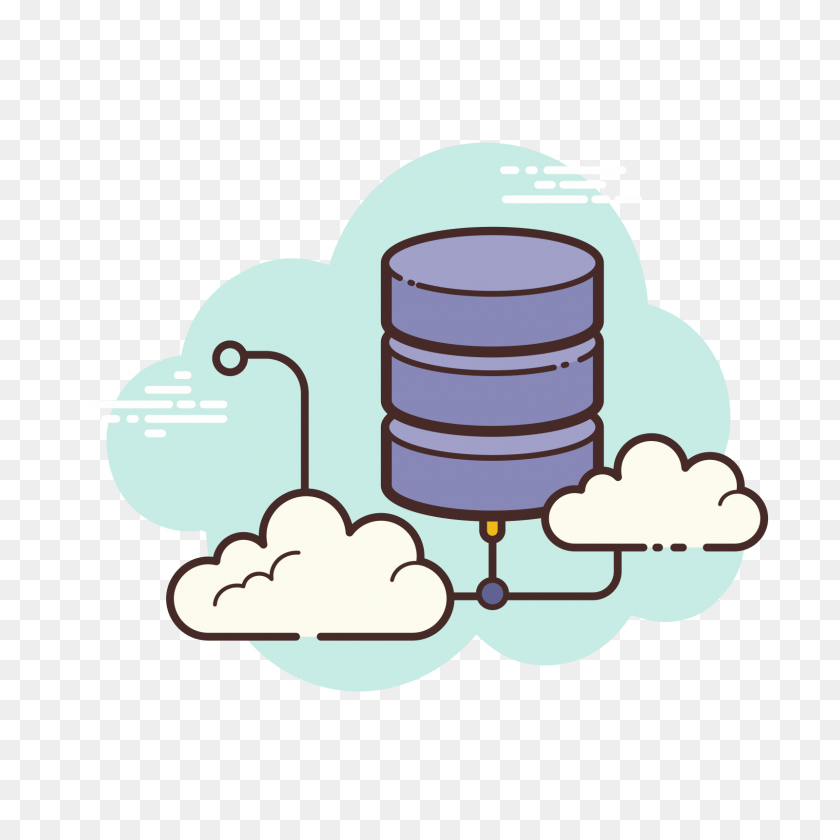 1600x1600 Cloud Database Icon - Database PNG