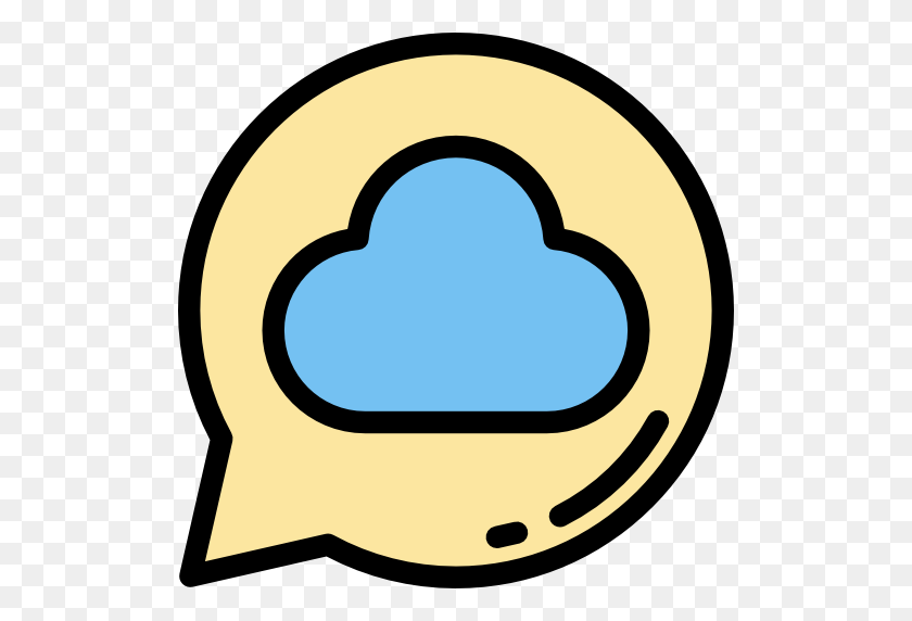 512x512 Cloud, Dream, Speech Bubble, Healthy, Sleeping, Miscellaneous Icon - Dream Bubble Clipart