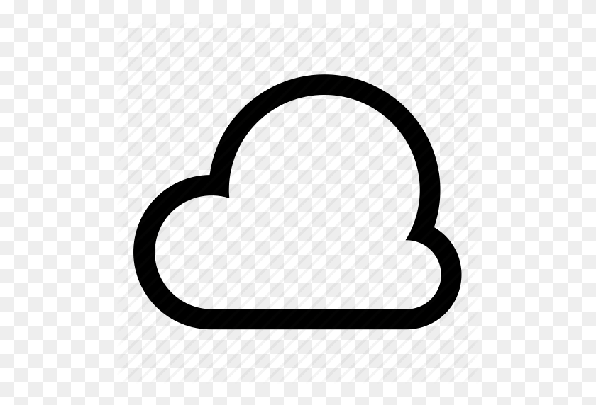 512x512 Облако, Файлы, Интернет, Сохранить, Хранилище, Значок Погоды - Облако Рисования Png