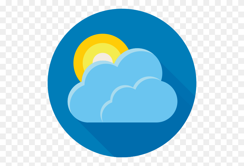 512x512 Cloud, Forecast, Sun, Weather Icon - Weather Icon PNG