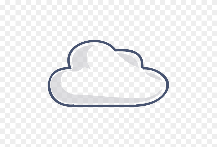 512x512 Ilustración De La Nube - Nubes Png