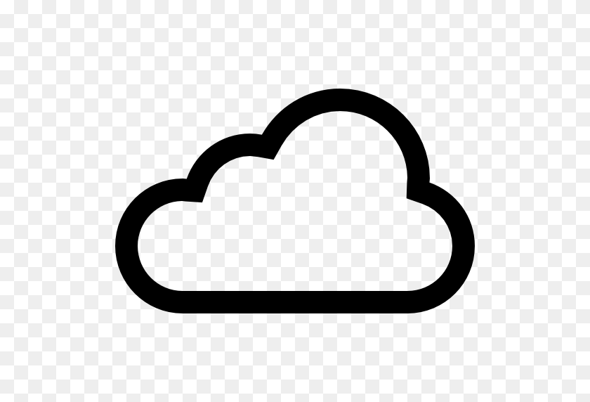 512x512 Cloud Internet Symbol - Cloud Icon PNG