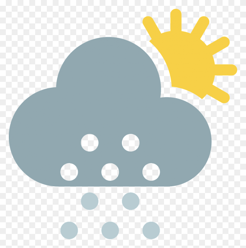 1267x1280 Cloud, Partly Cloudy, Sun, Snow, Winter - Blue Sky With Clouds Clipart