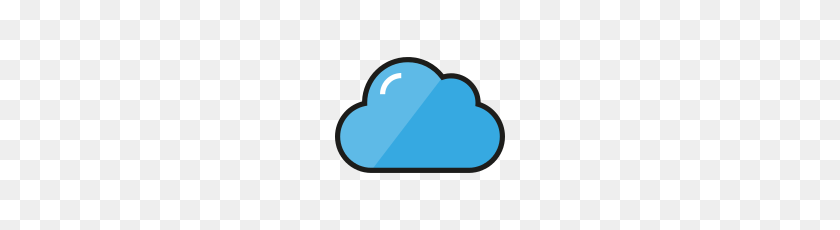170x170 Cloud Png Icon - Blue Clouds PNG