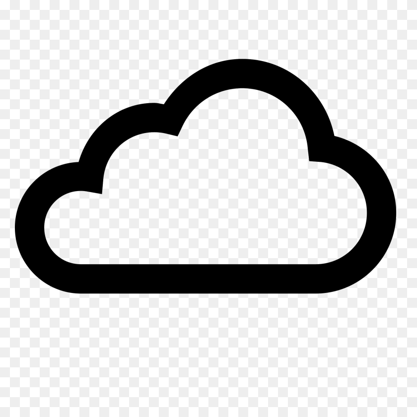 1600x1600 Cloud Png Icon Png Image - Cloud PNG