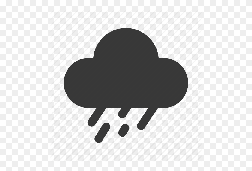 512x512 Cloud Ran Drawing - Rain PNG