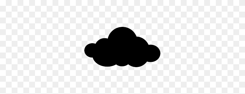 263x262 Nube De La Silueta De La Decoración De Navidad Nubes Y Png - Nubes Grises Clipart