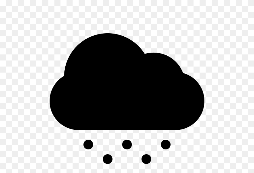512x512 Cloud Snow, Snow, Snowfall Icon With Png And Vector Format - Snow Fall PNG