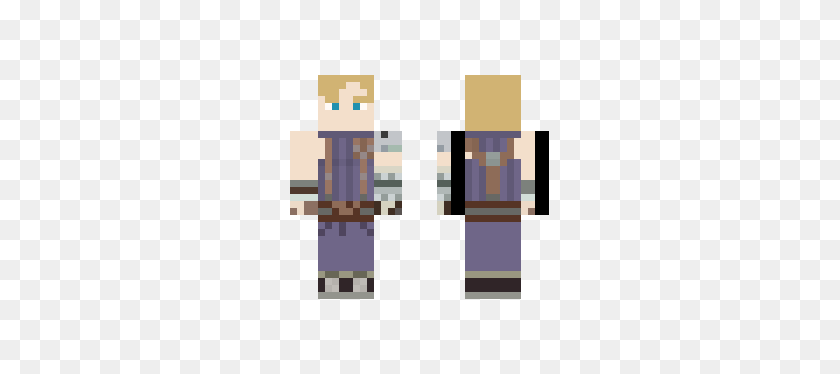 329x314 Cloud Strife Minecraft Skins Download For Free - Cloud Strife PNG