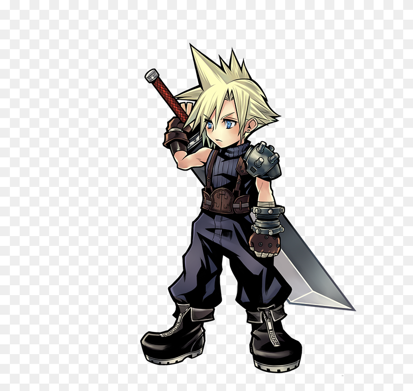 610x735 Cloud Strife Png Download Image Png Arts - Cloud Strife PNG