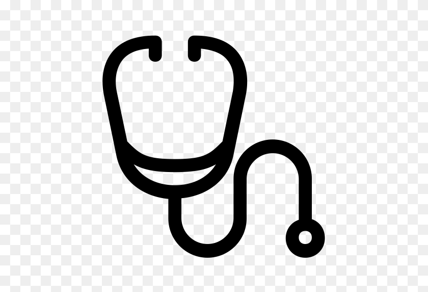 512x512 Cloud Suit, Stethoscope, Stethoscope Icon With Png And Vector - Stethoscope Clipart Free