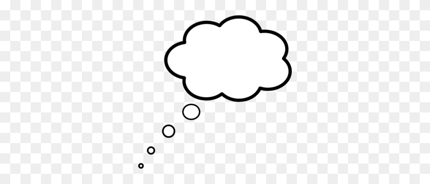 300x300 Cloud Thought Scaled Clip Art - Thought Clipart