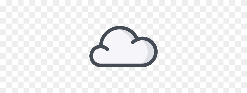 256x256 Cloud Upload Vector Image - Dark Cloud PNG