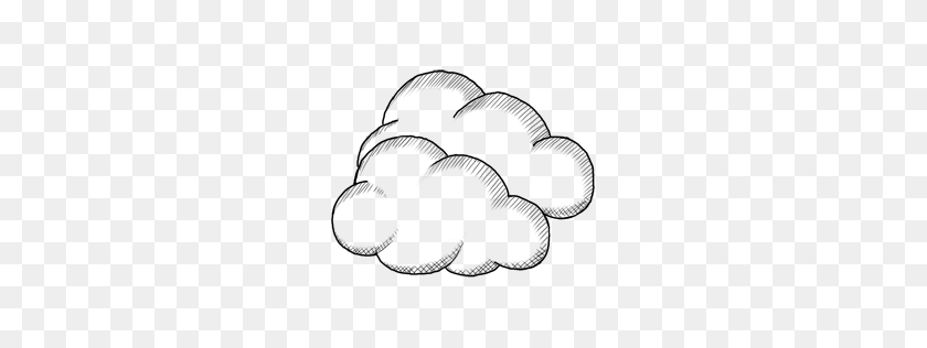 256x256 Cloud, Weather Icon - Cloud PNG