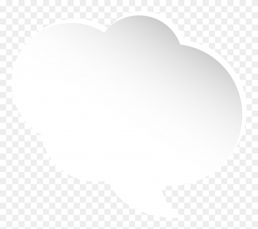 6143x5406 Cloud White Bubble Speech Png Clip Art Gallery - White Cloud Clipart
