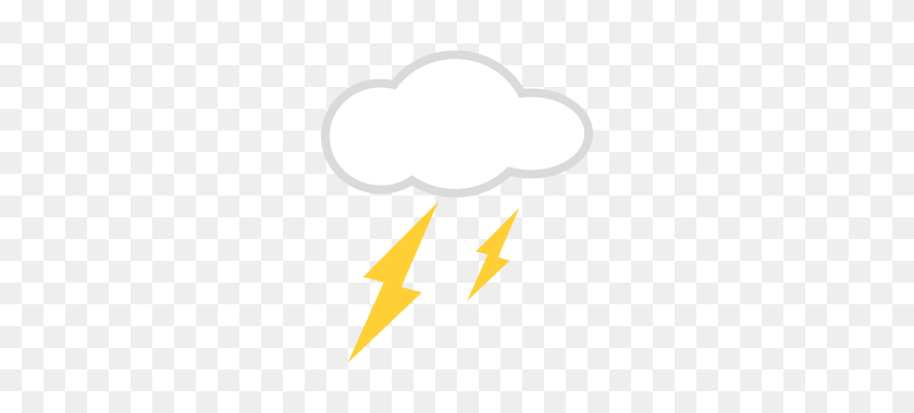 320x320 Cloud With Lightning Emojidex - Cloud Emoji PNG