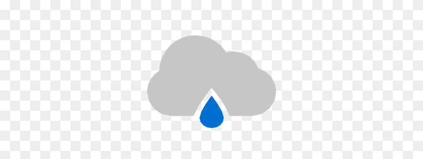 256x256 Cloud,raindrop Pngicoicns Free Icon Download - Rain Drop PNG