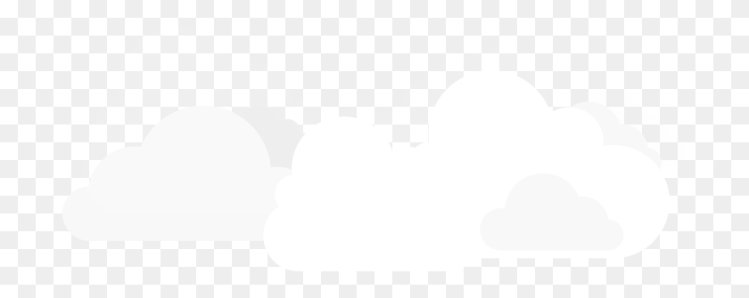699x275 Clouds - Cartoon Clouds PNG
