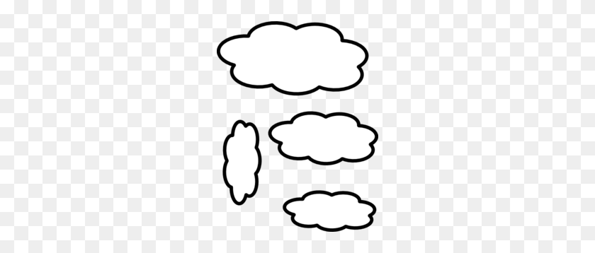 228x298 Imágenes Prediseñadas De Nubes - Dibujo De Nubes Png