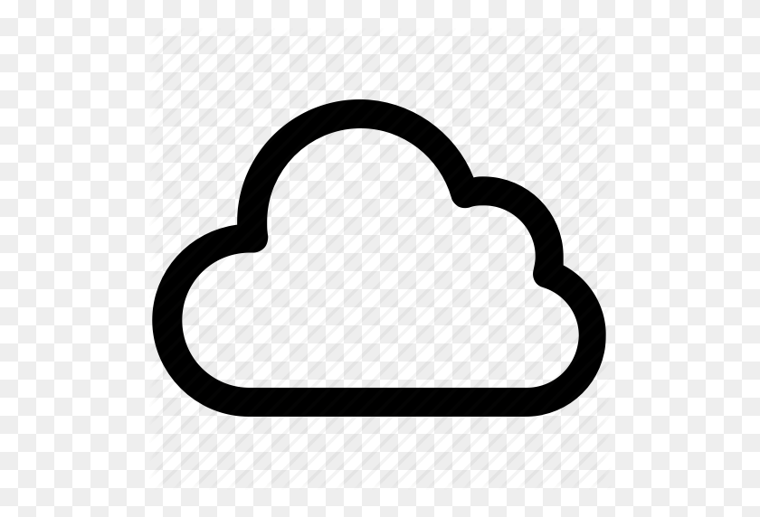 512x512 Clouds, Modern Clouds, Puffy Clouds, Sky Clouds Icon - Cloud Icon PNG