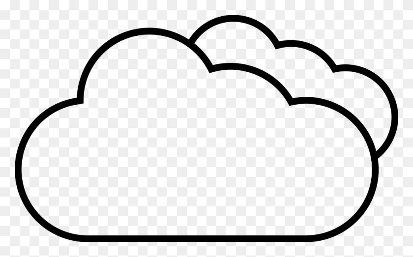 980x582 Clouds Png Icon Free Download - Black Clouds PNG