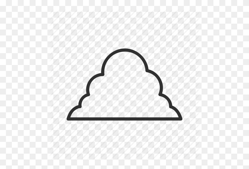 512x512 Cloudy, Cloudy Sky, Cloudy Sky Weather, Cloudy Weather - Cloudy Sky PNG