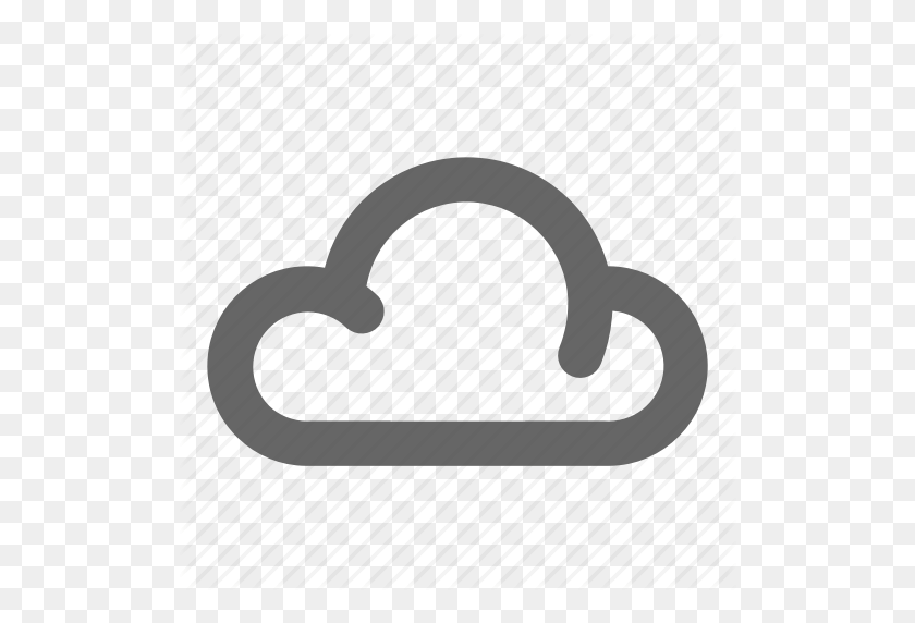 512x512 Cloudy, Dark Cloud, Overcast, Weather Icon - Dark Cloud PNG