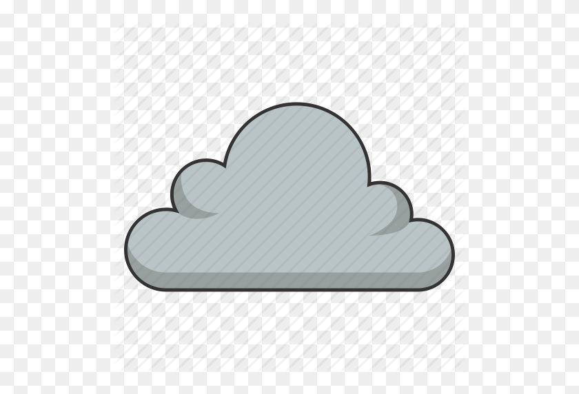 512x512 Cloudy, Dark Cloud, Storm, Storm Cloud, Weather Icon - Dark Cloud PNG