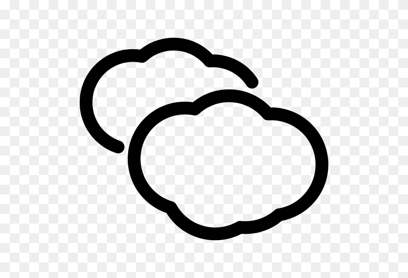 512x512 Cloudy Png Icons And Graphics - Cloudy Sky PNG