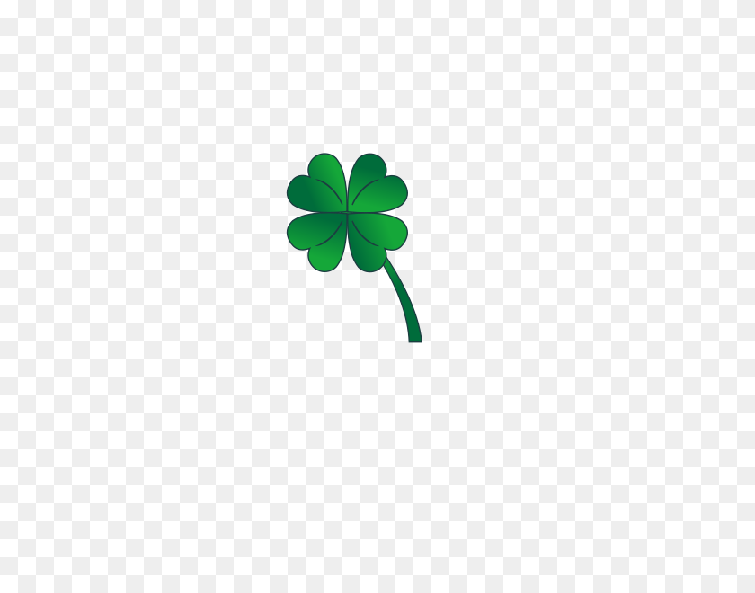 424x600 Clover Clipart Png For Web - 4 Leaf Clover Clipart