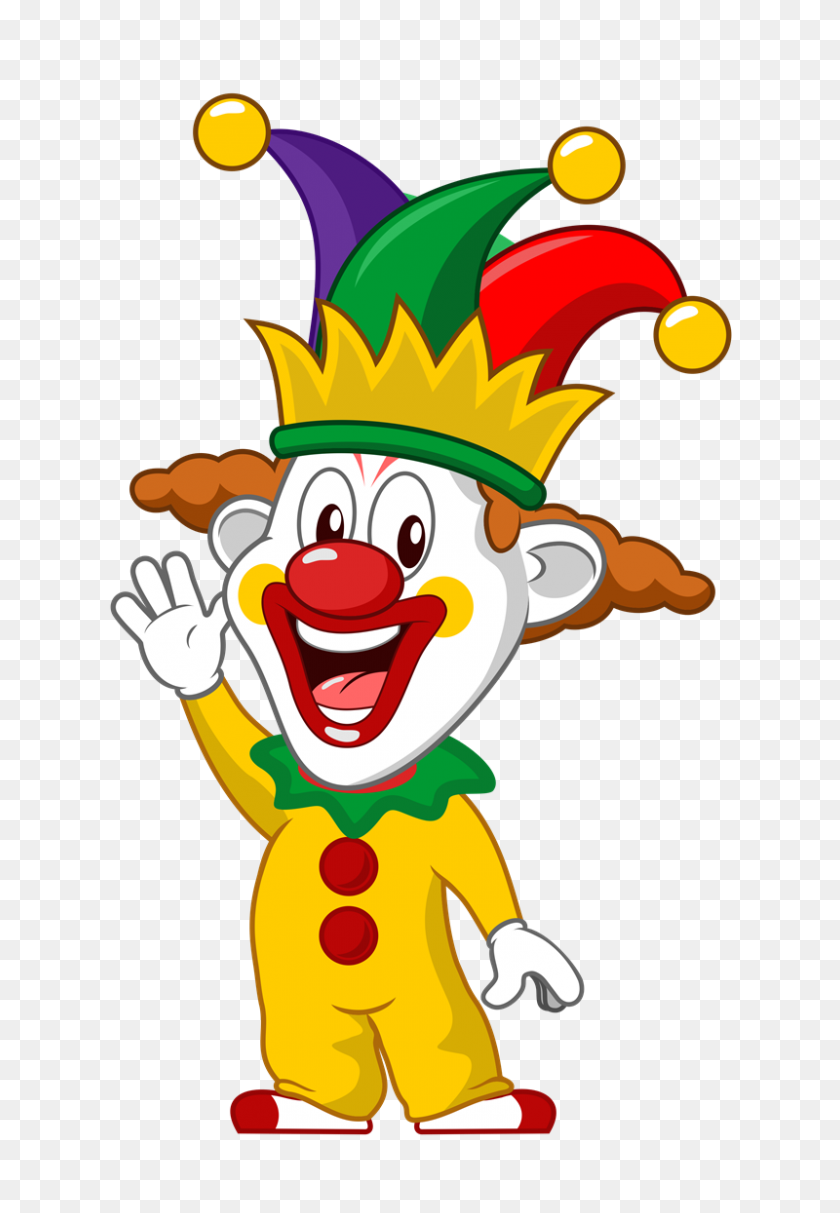 800x1183 Clown Clip Art Free Clipart Images - Clown Clipart