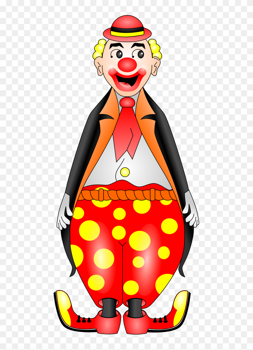 2555x3613 Clown Clip Art Free Clipart Images - Unicycle Clipart